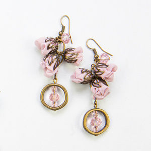 LAST PAIR “Jacqueline" earrings by Ana Popova
